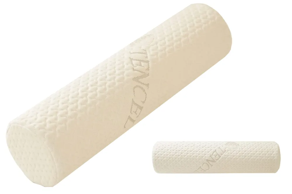 BlinBlin Almohada Cilíndrica Cervical Viscoelástica 45×11 cm