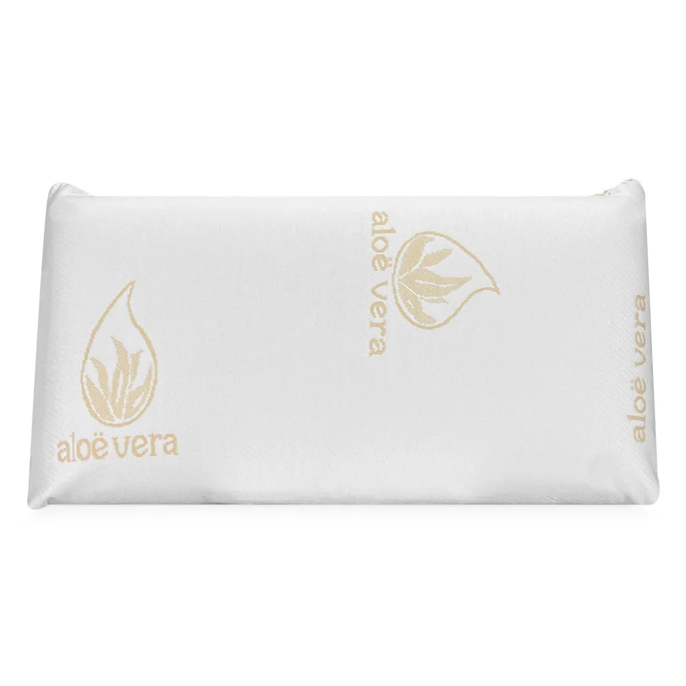 DUÉRMETE ONLINE Almohada Viscoelástica Aloe Vera 70 cm