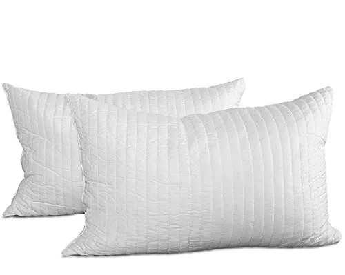 Evergreenweb Almohada de Copos Viscoelásticos 72 cm (Pack de 2)