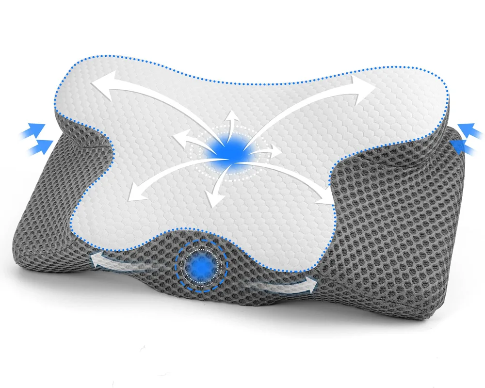 Gaethra Almohada Cervical 2 en 1