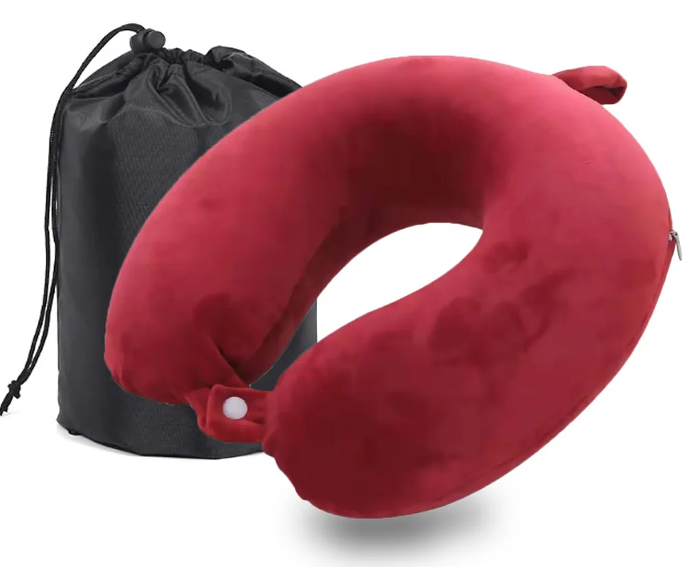 MASMAS Almohada de Viaje para el Cuello Viscoelástica