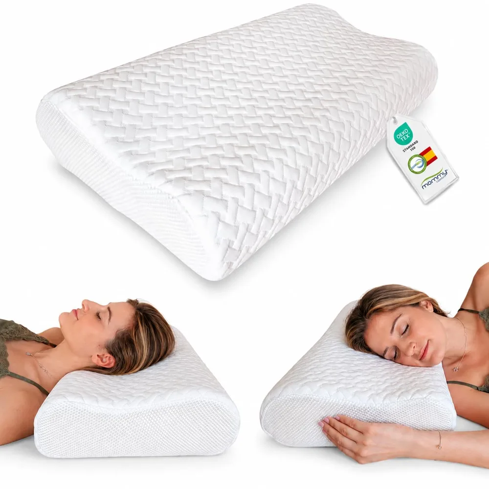 MOMMY CONFORT Almohada Cervical Doble Altura