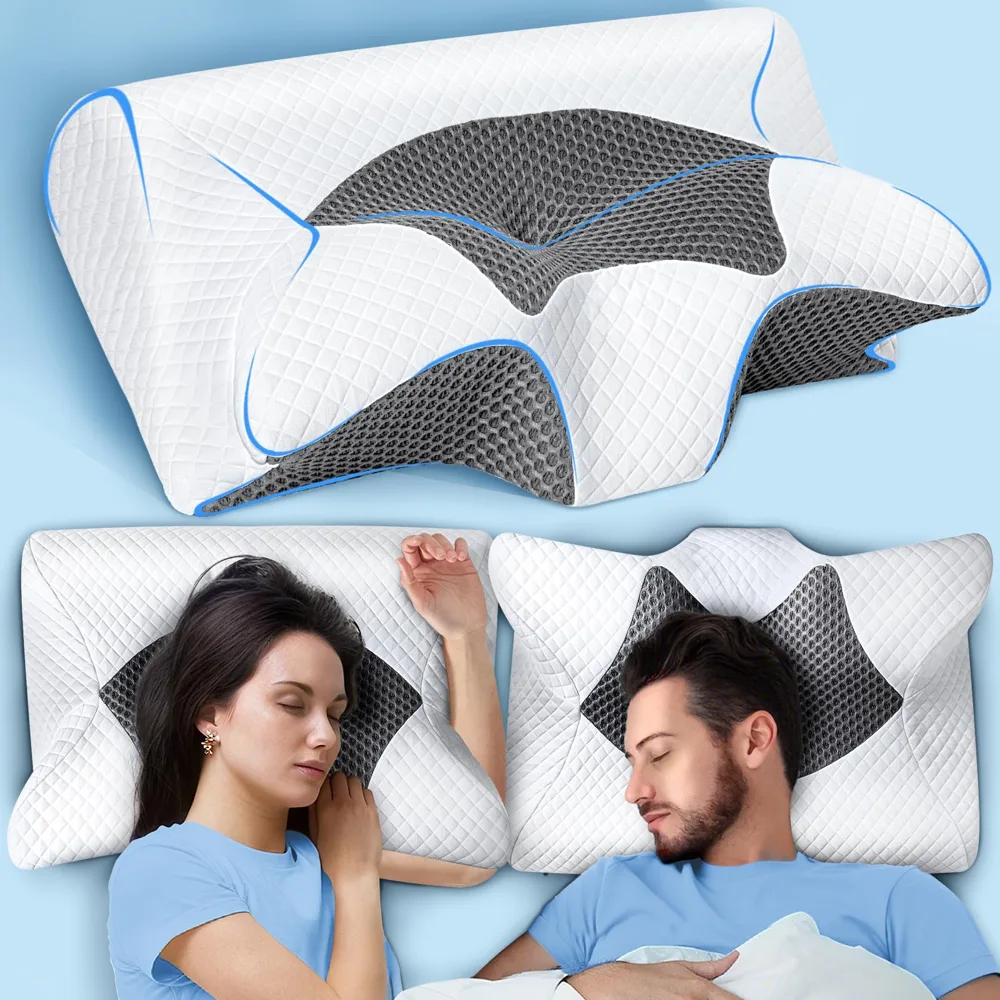 SAHEYER Almohada Cervical Mariposa con Reposabrazos