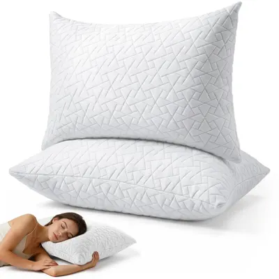 A-Pce Almohada Viscoelástica Ajustable Refrescante (Pack de 2)