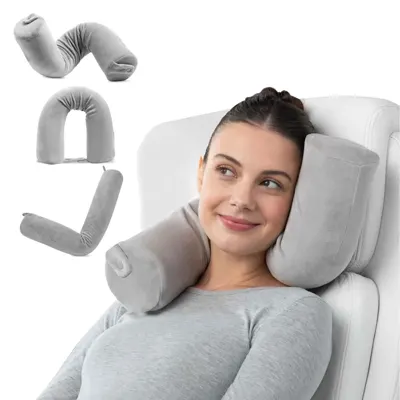 EPROICKS Almohada de Viaje Cilíndrica Moldeable