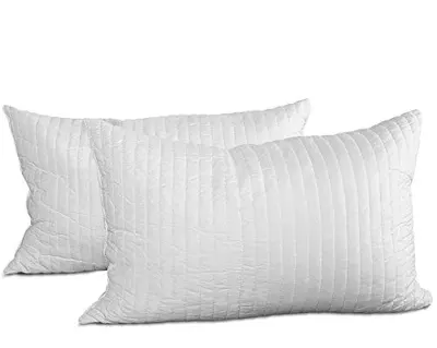 Evergreenweb Almohada de Copos Viscoelásticos 72 cm (Pack de 2)