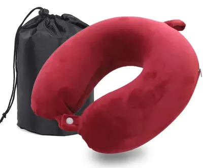 MASMAS Almohada de Viaje para el Cuello Viscoelástica