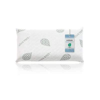 TEXTIL-HOME Almohada Viscoelástica Aloe Vera 75 cm