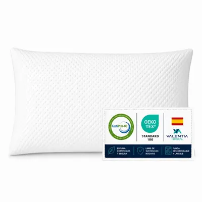 VALENTIA MEDICAL Almohada Viscoelástica 60 cm Aloe Vera