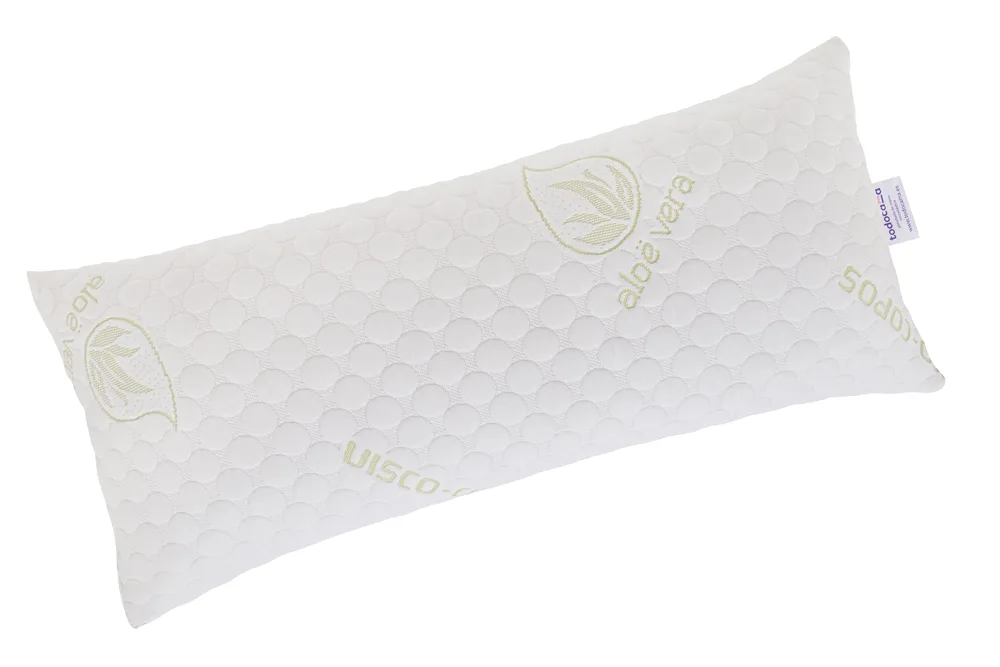 Todocama Almohada de Copos Viscoelásticos Aloe Vera 90 cm